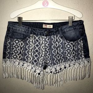 lei denim shorts